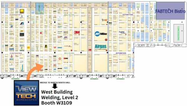 FABTECH 2024 Exhibitor Floor Plan