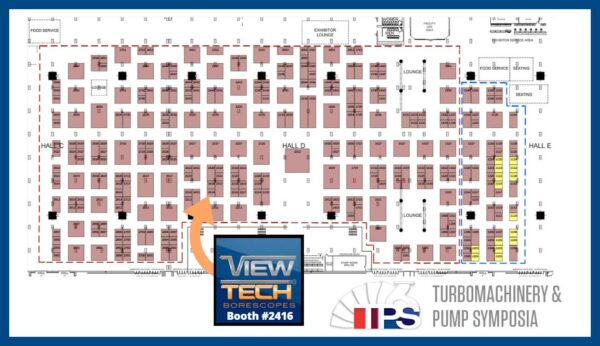 Turbomachinery & Pump Symposia 2023 Exhibitor Floor Plan